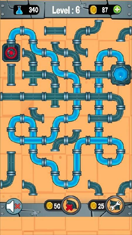 Slide Water Pipes(水管的原始无限提示破解版) 2.7最新版