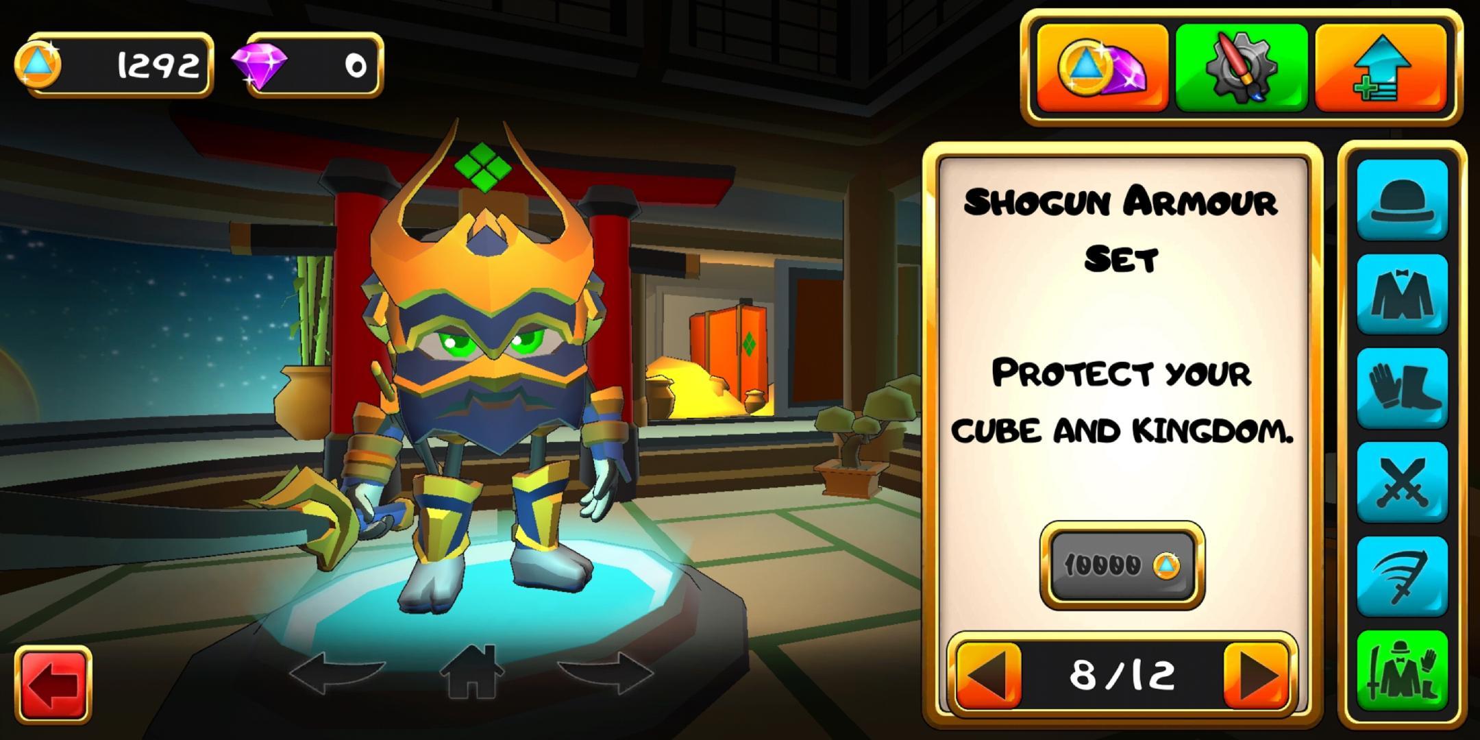 Cube Samurai Squared(魔方武士无限钻石金币版) 1.02安卓版