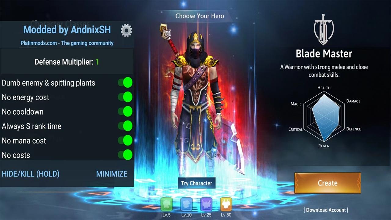 黎明之刃无限破解版(内置菜单) 1.1.7无限钻石版