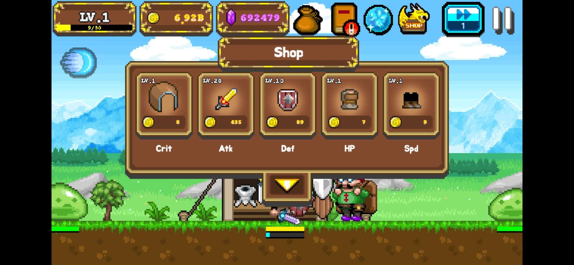 Tap Knight(自来水骑士无限金币版) 1.0.17破解版