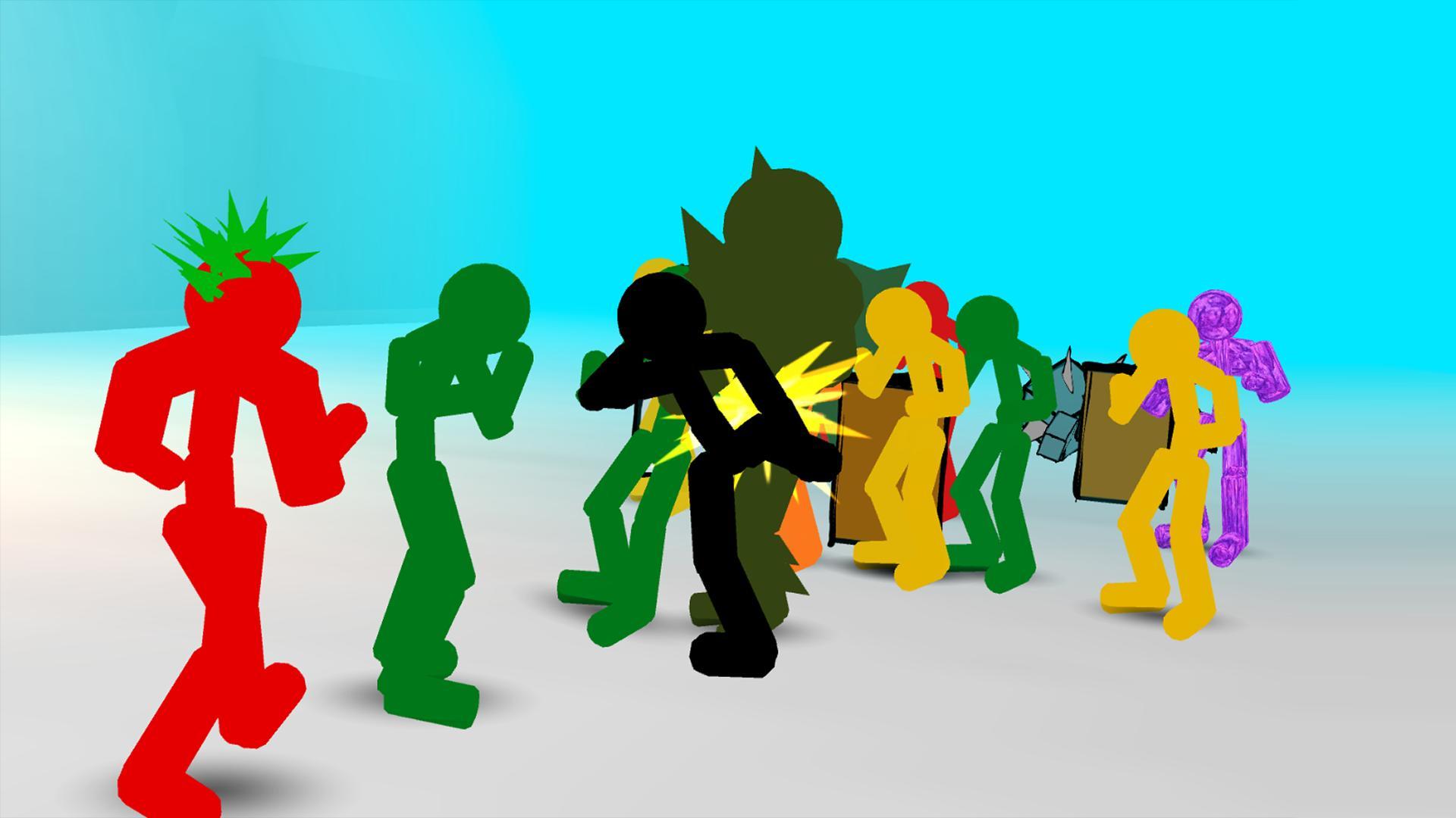 Stickman Street Fighting(火柴人街战（敌人不攻击）) 1.06破解版