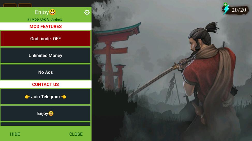 忍者武士隆内置mod菜单版 3.3.9中文版