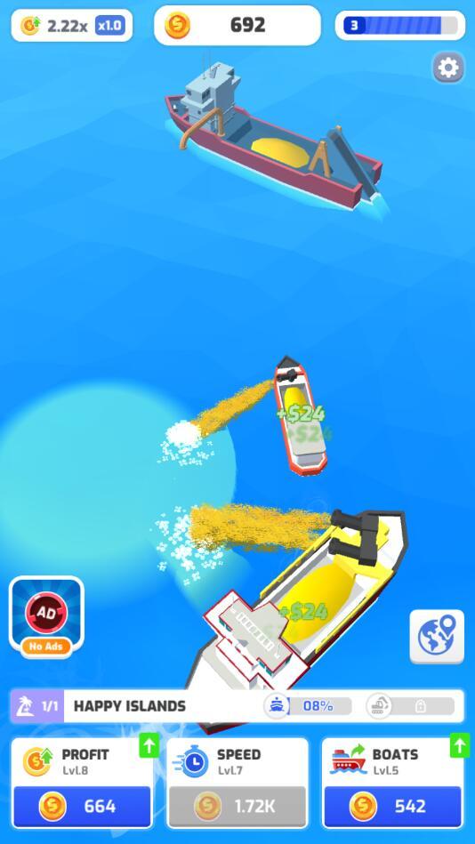 空闲岛公司免广告版 0.5破解版