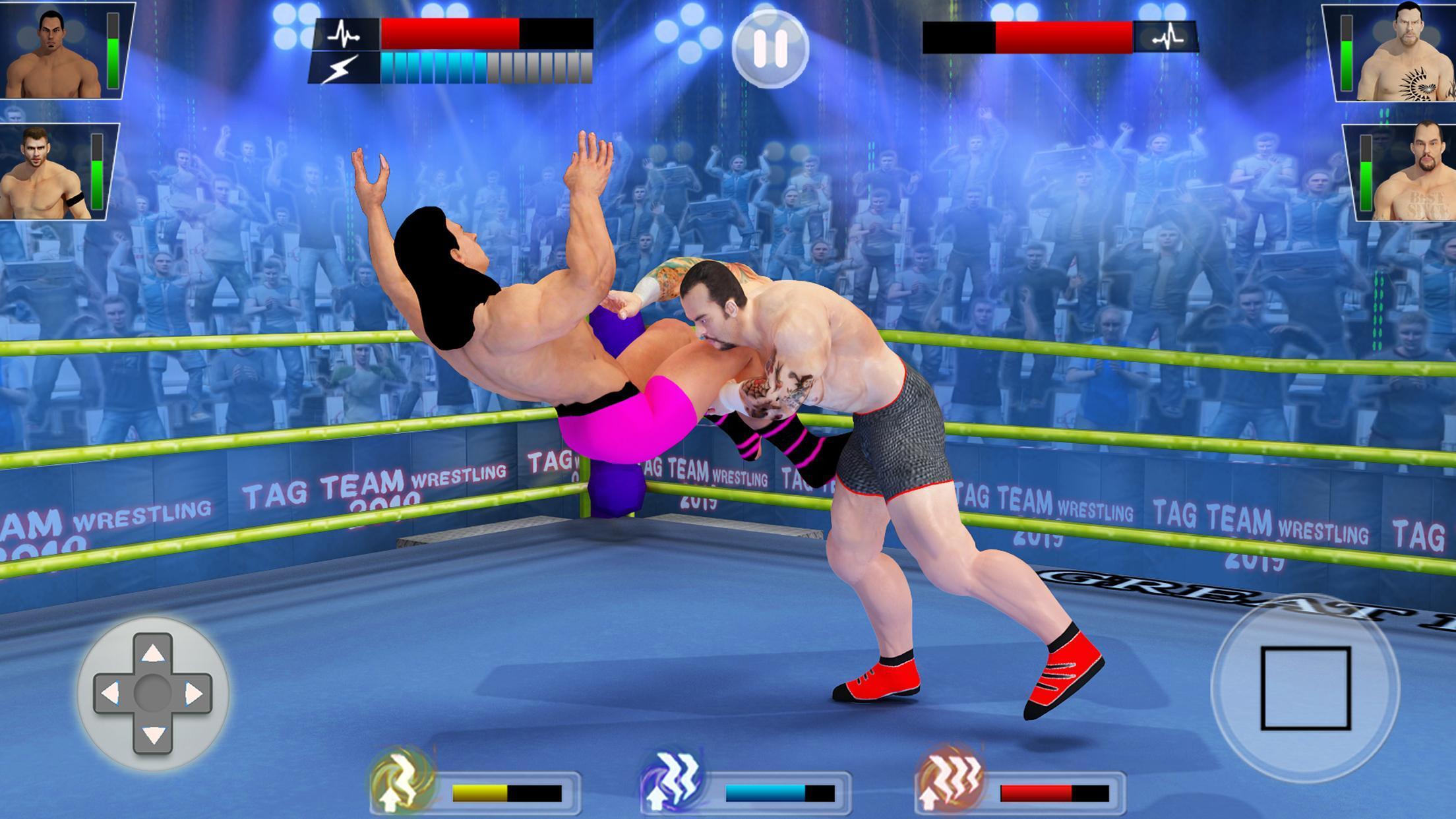 Tag Wrestling(组合摔跤游戏无限金币版) 6.7破解版