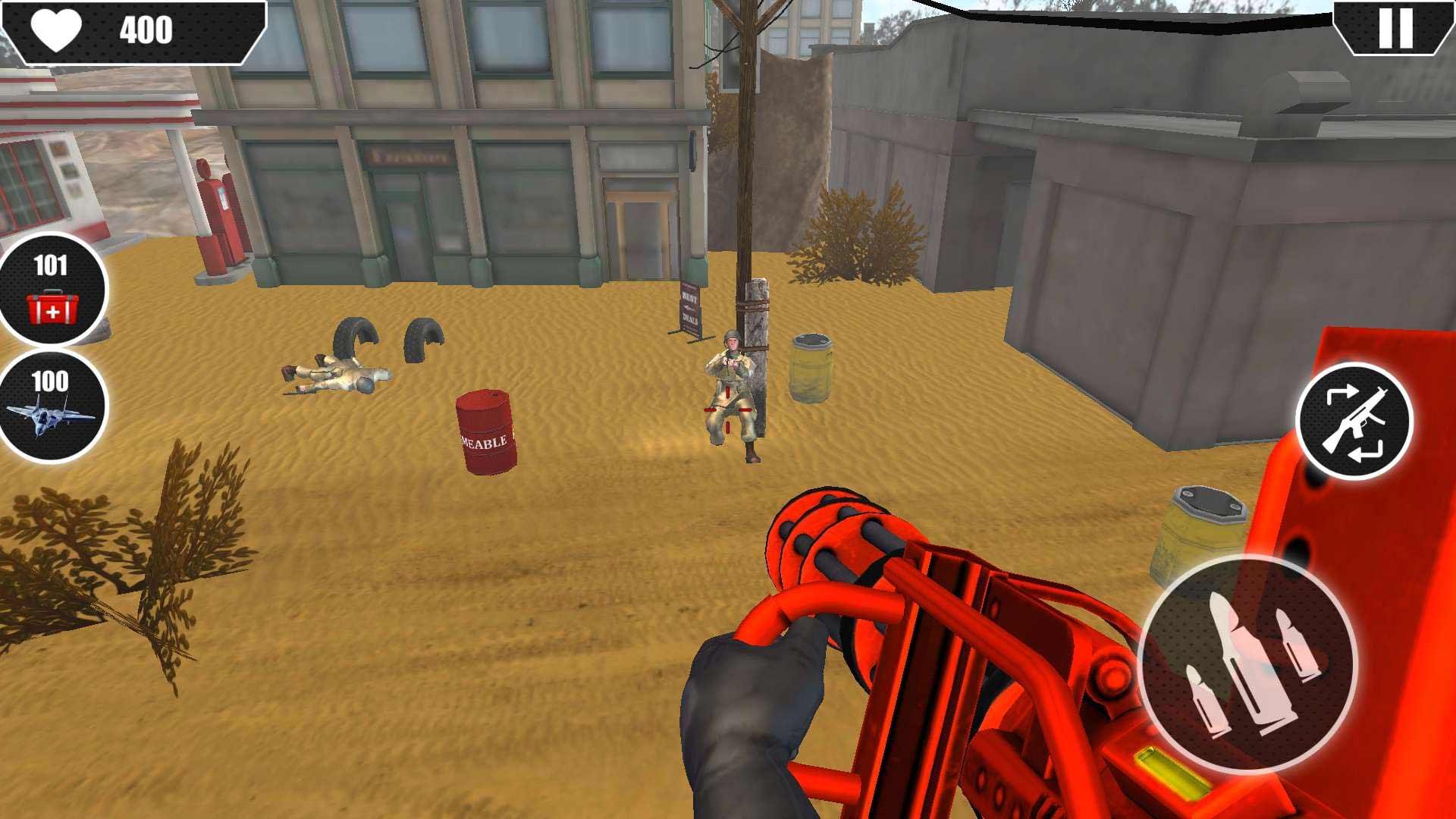 Machine Gun Games War Action(机关枪战争行动无限金币版) 1.0.1破解版