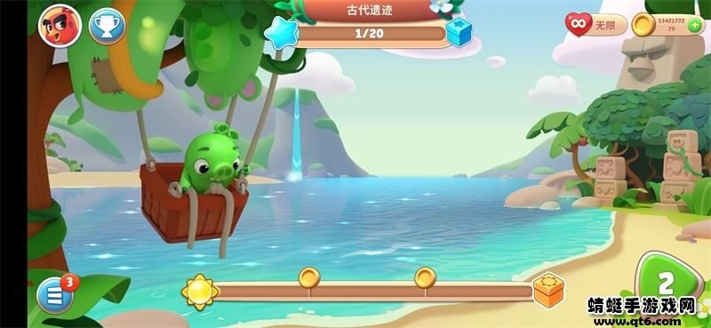 愤怒的小鸟新冒险破解版无限能量无限金币(Angry Birds) 2.0.0安卓版