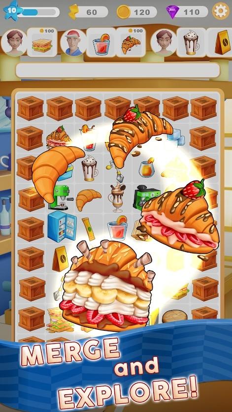 Merge Barista(合并咖啡师咖啡厅装饰安卓版) 0.55版本