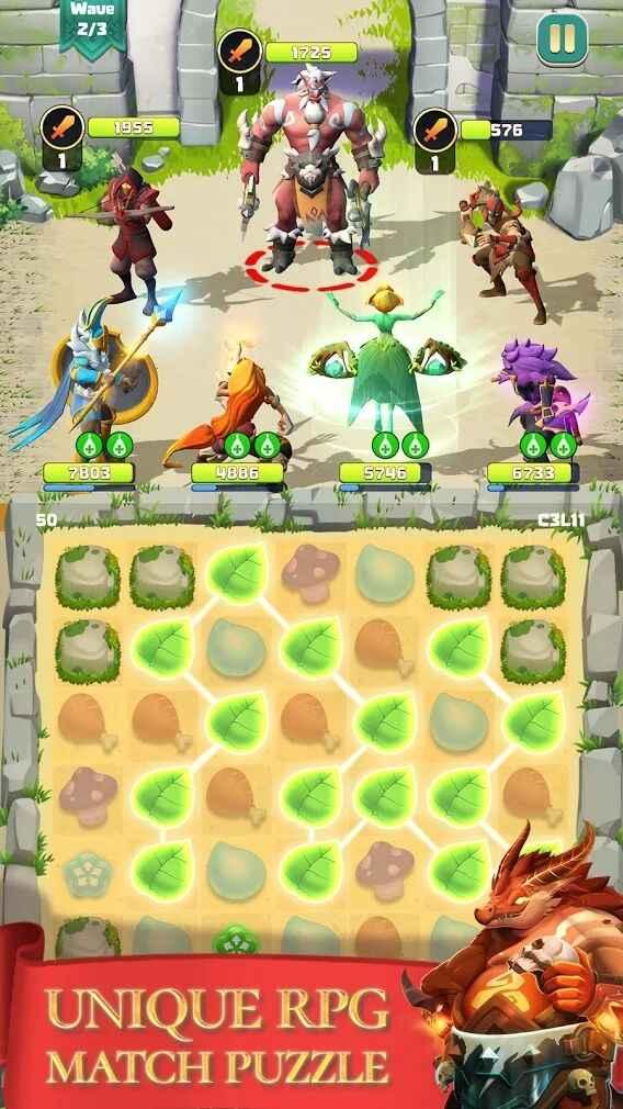 幻想RPG拼图解锁完整版(Match & Slash) 1.0.1破解版