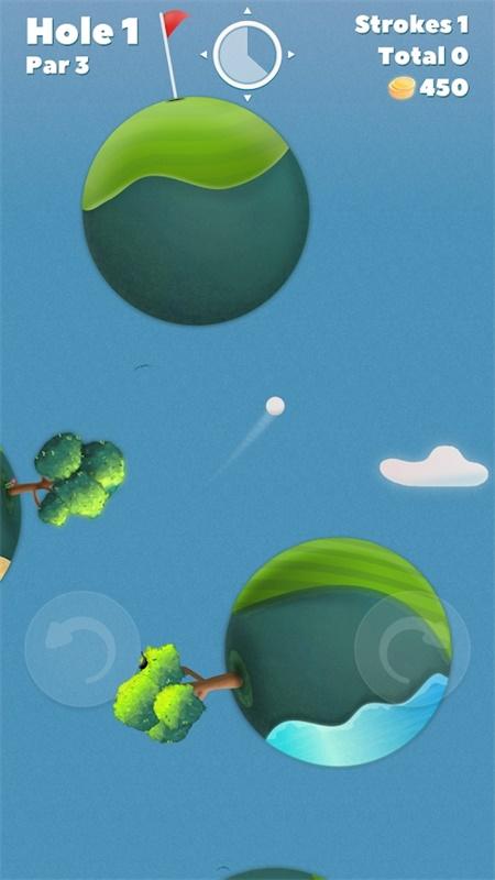 Golf Skies(高尔夫天空无限金币破解版) 1.0.523全关卡版