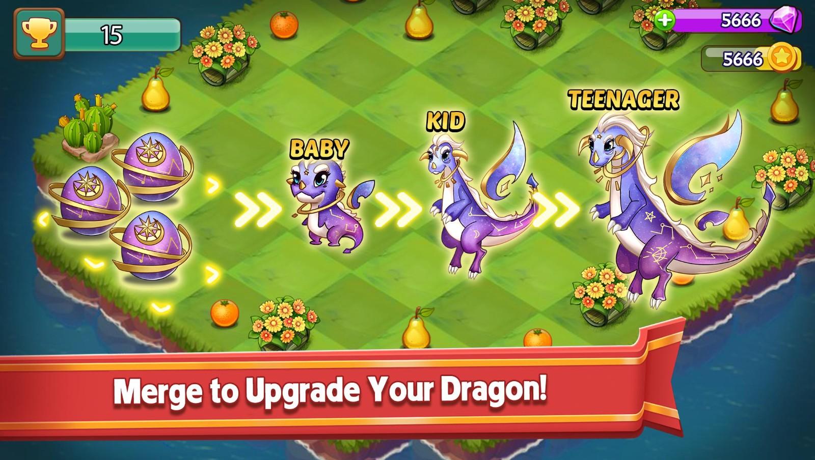 Mergeland - Dragons(合成岛屿龙破解版) 1.1.28最新版