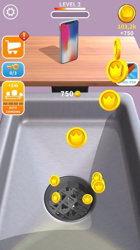 磨碎物品游戏（Will It Grind） 0.1.12安卓版