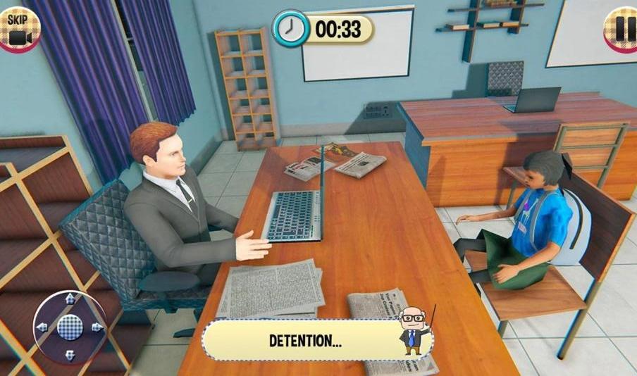 虚拟高学校女孩游戏学校模拟无限金币版 1.0.0安卓版