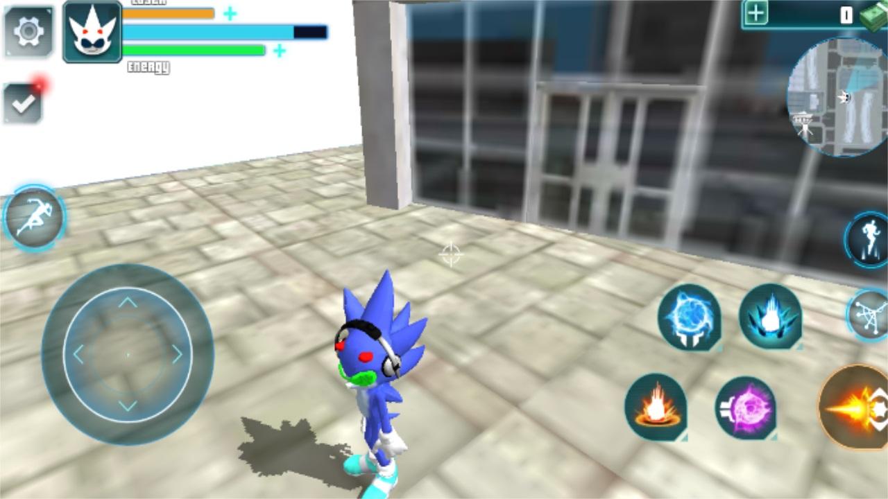 蓝色怪物绳索游戏(Blue Monster Rope) 1.7安卓版