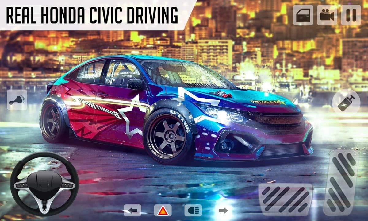 Drifting and Driving Simulator Honda(本田思域模拟驾驶内购破解版) 1.29免广告版