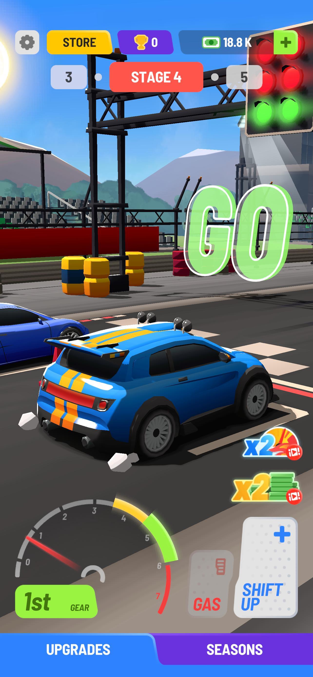 Idle Drag Racers(闲置飙车手无限钞票版) 0.23破解版