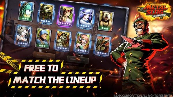 Metal Slug : Commander(合金弹头指挥官内置作弊器) 1.0.4无敌版