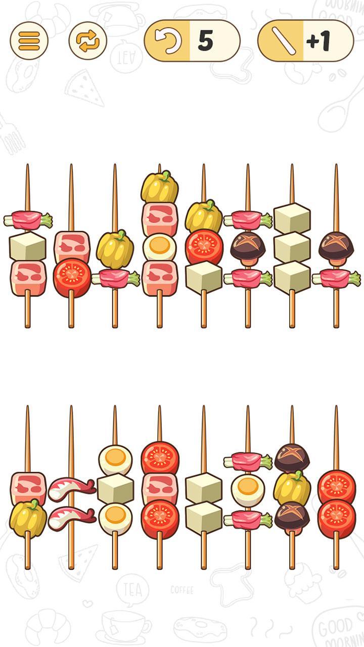 BBQ Sort Puzzle(烧烤类难题无限金币版) 1.0.2安卓版