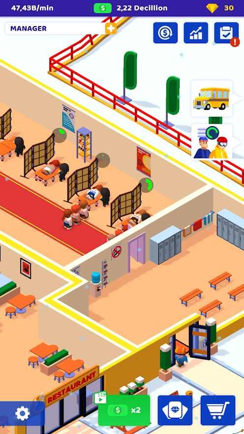 Ski Resort: Idle Tycoon(空闲滑雪场大亨无限钻石钞票版) 0.8安卓版