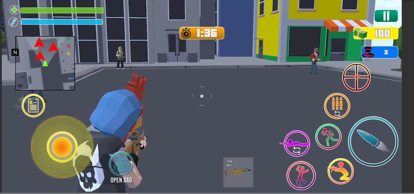 Polygon Theft Story(城市盗窃战争开放犯罪破解版) 2.1.5内购版