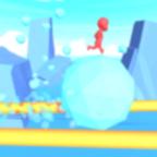 雪地滚球破解版（Snow Rails.io） 1.0.0最新版