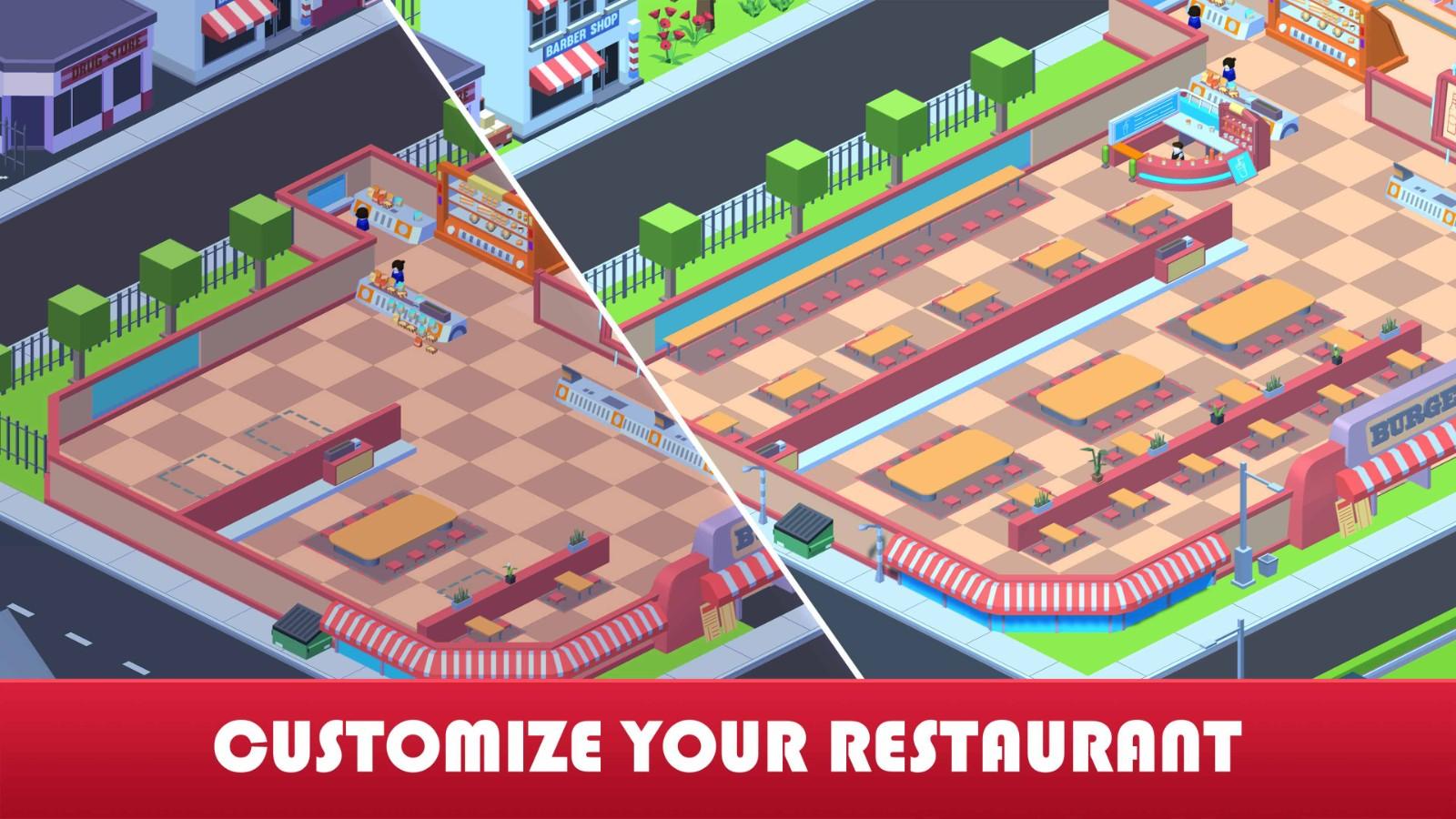 IdleFastFoodTycoon(快餐业大亨无限钞票版) 2.1破解版