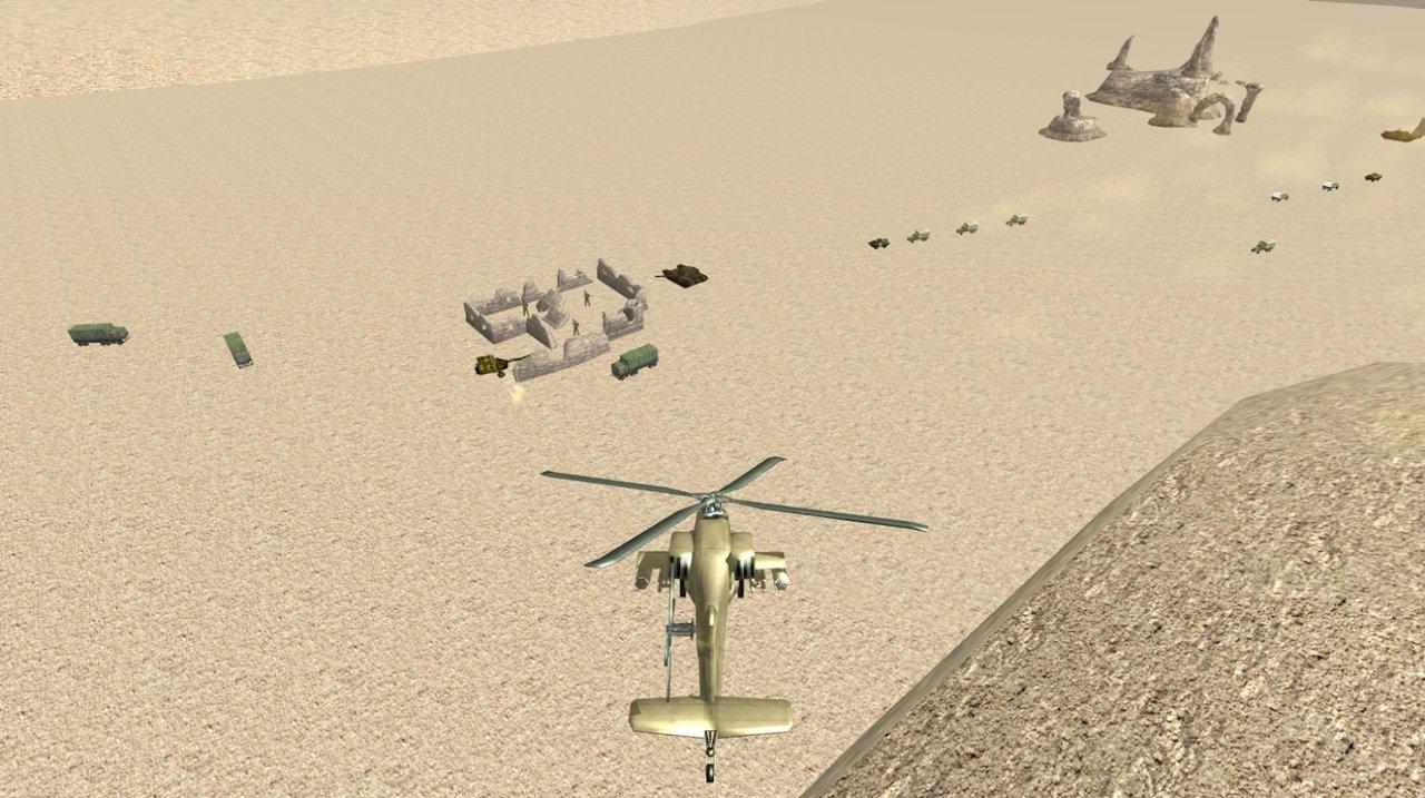 武装直升机3D战斗空袭破解版 1.9.8最新版
