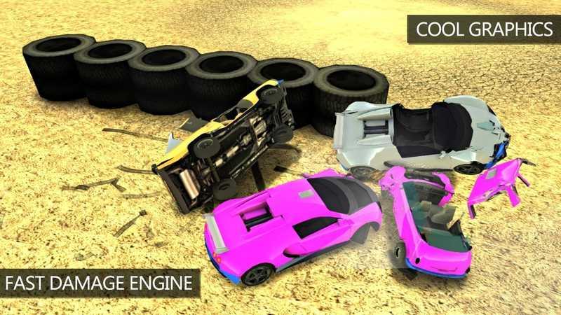 Car Crash 3D(汽车碰撞3D无限金币版) 2.95最新版