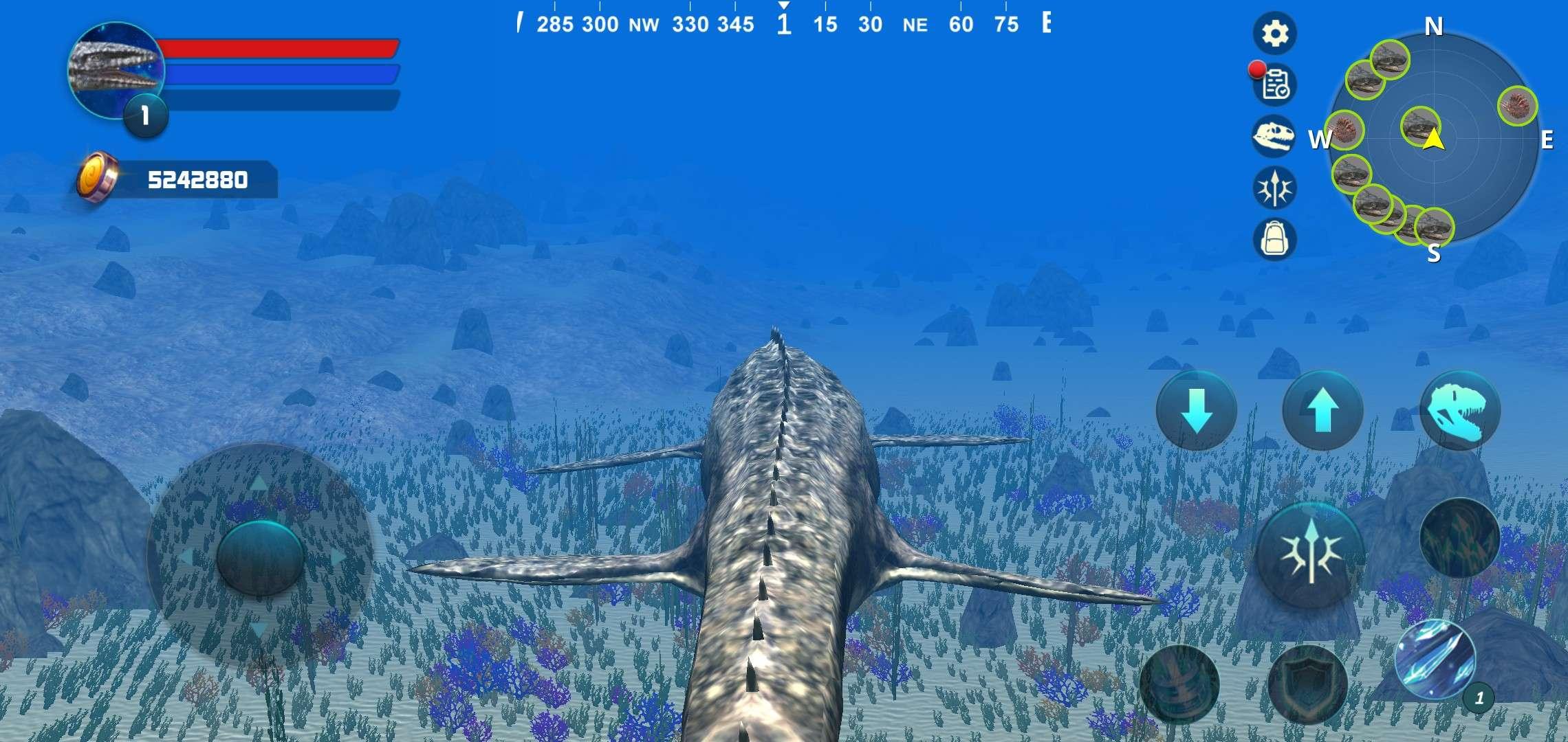 Mosasaurus Simulator(沧龙模拟器（无限金币）) 1.0.3修改版
