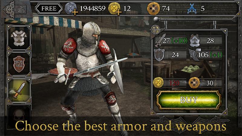 骑士之战中世纪竞技场无限金币版 1.0.21安卓版