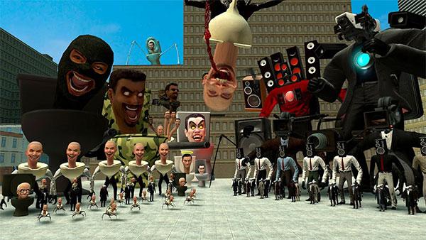 幕后的Nextbots沙盒联机版内置菜单版 7.3.2中文版