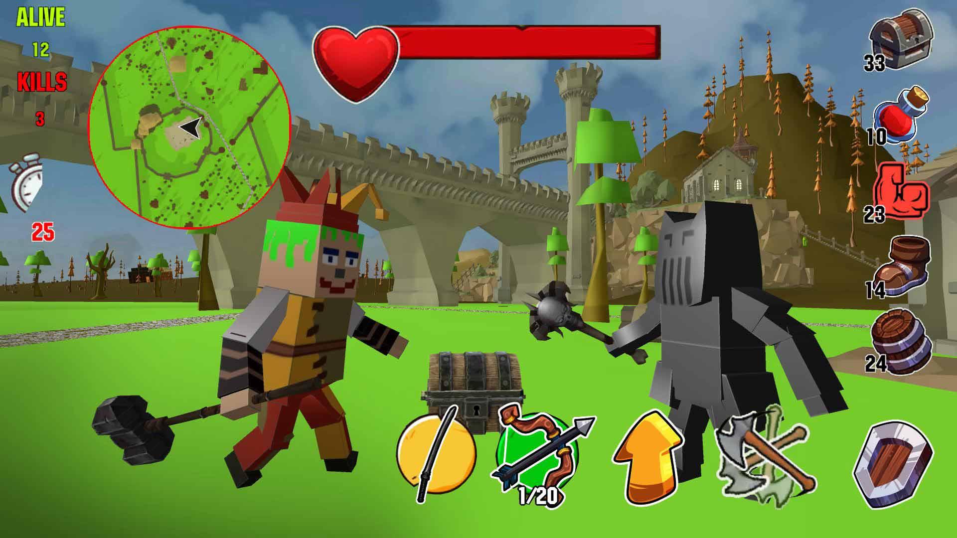Hau Medival Battle Royale(皇家中世纪战斗)无限钻石破解版 24.0.0最新版