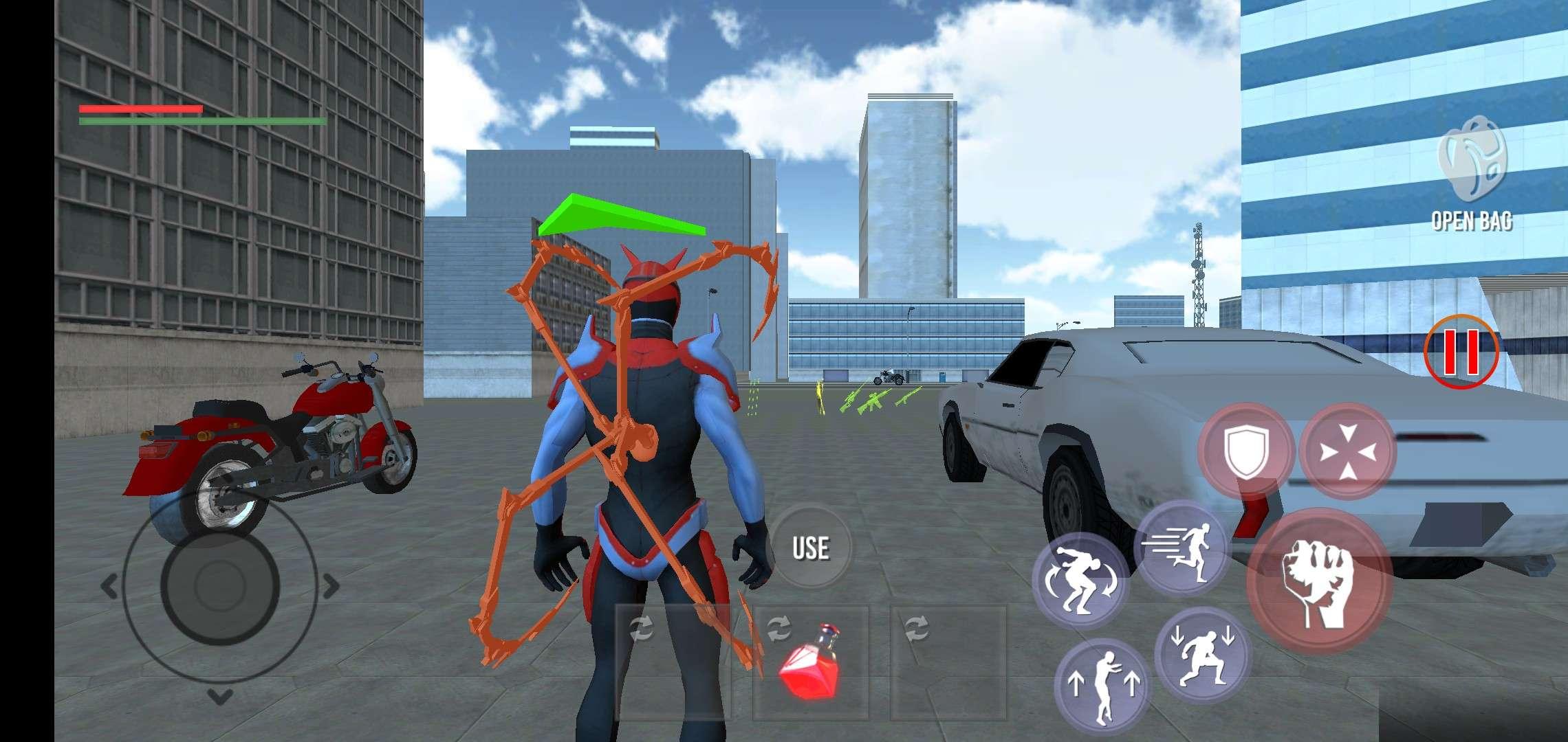 Flying Spider Hero Two(超级飞行蜘蛛侠2020（技能无cd）) 0.2.7无敌版