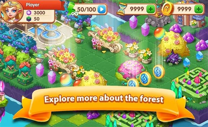 Merge Forest(合并森林破解版) 1.0.0无限沙漏版