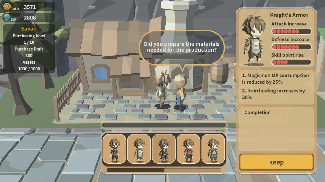 Village of adventurer(冒险者小镇MOD菜单人物无敌破解版) 1.71安卓版