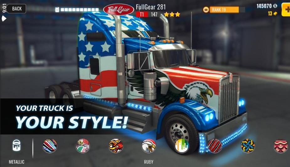 大卡车竞赛游戏(Big Rig Racing) 7.19.0.501安卓版