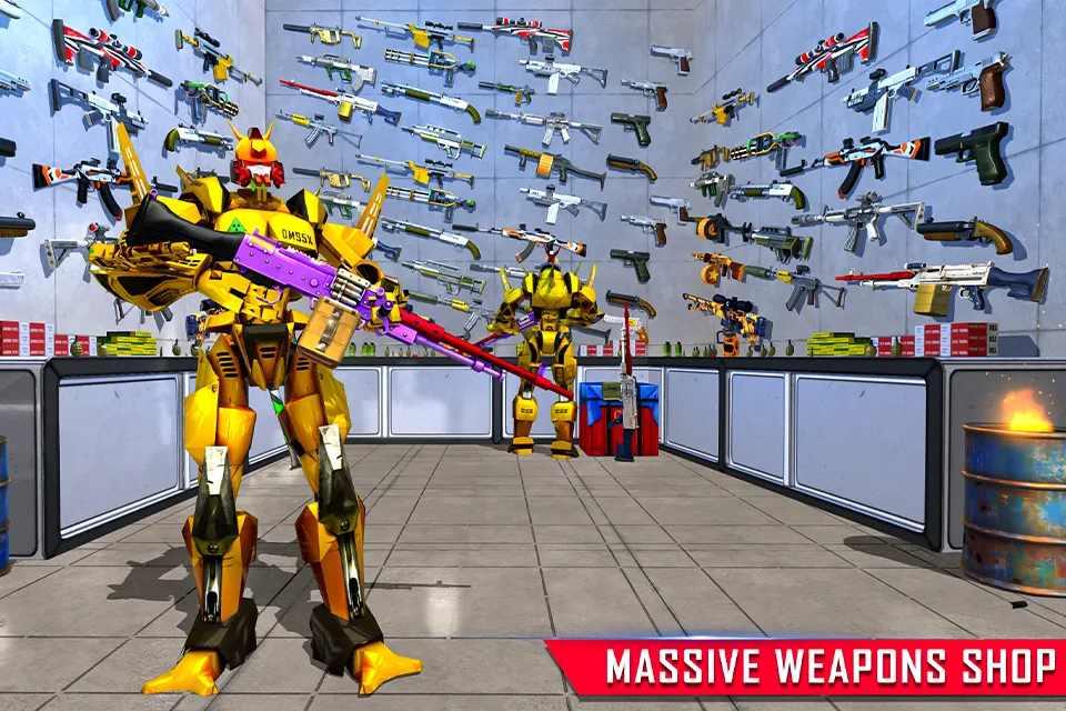 FPS Robot Transform Battle(机器人射击游戏3D安卓版) 2.6无敌版