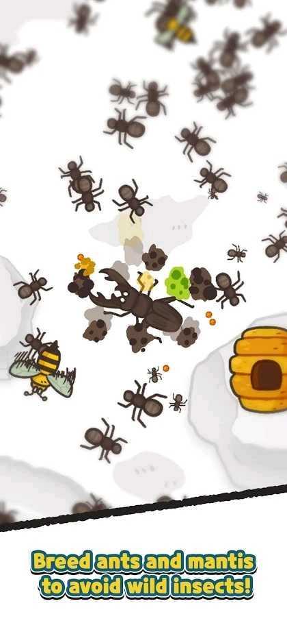 Ants and Mantis(蚂蚁和蟑螂帝国去广告版) 0.8破解版