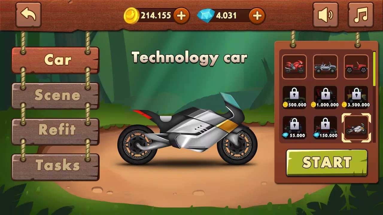 丛林山地赛车最新版(Jungle Hill Racing) 1.2.5安卓版