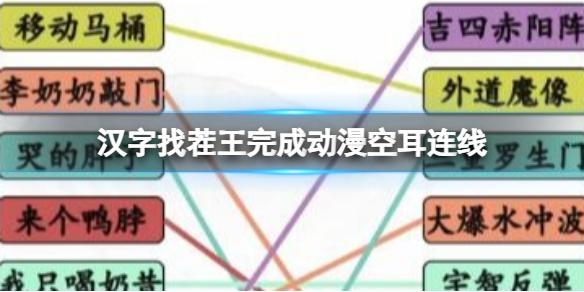 《汉字找茬王》找出热剧中的12个元素 找出热剧中的12个元素通关攻略
