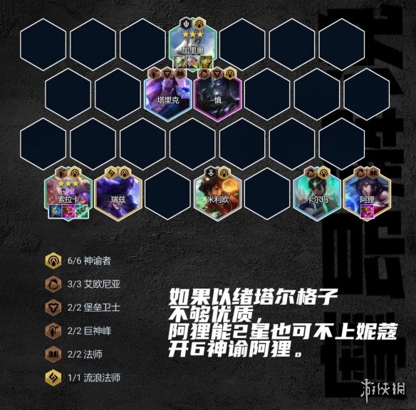 金铲铲之战S9.5奶妈主C阵容推荐 金铲铲神谕索拉卡怎么玩_