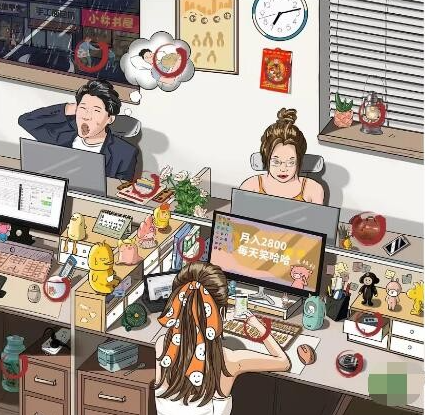 汉字找茬王打工日常 找出图中12个老物件通关攻略_