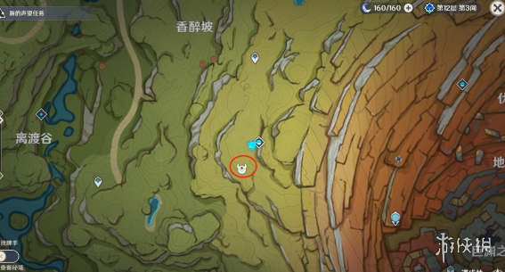 原神4.1霓裳花在哪里采集 4.1胡桃突破材料采集路线_