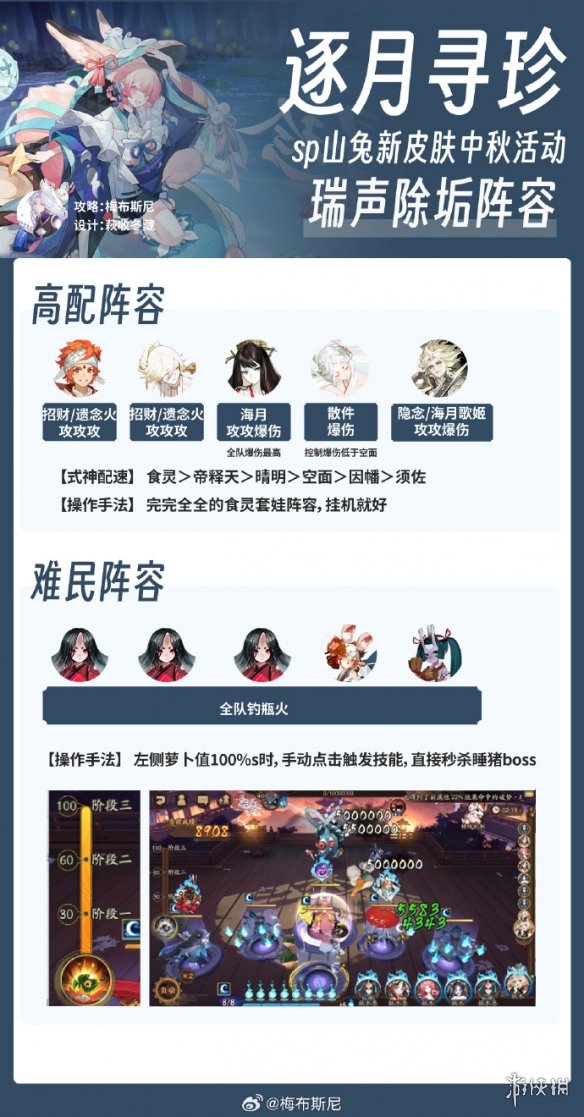 阴阳师逐月寻珍阵容有哪些阴阳师逐月寻珍阵容推荐_