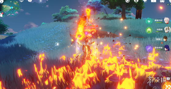 原神4.1霓裳花在哪里采集 4.1胡桃突破材料采集路线_