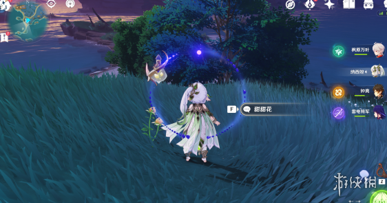 原神4.1霓裳花在哪里采集 4.1胡桃突破材料采集路线_