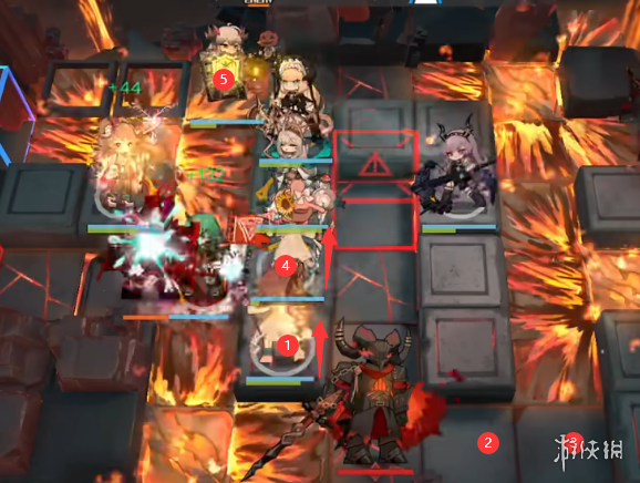 明日方舟纷争演绎A3怎么打 A3最后的炎魔挂机攻略_