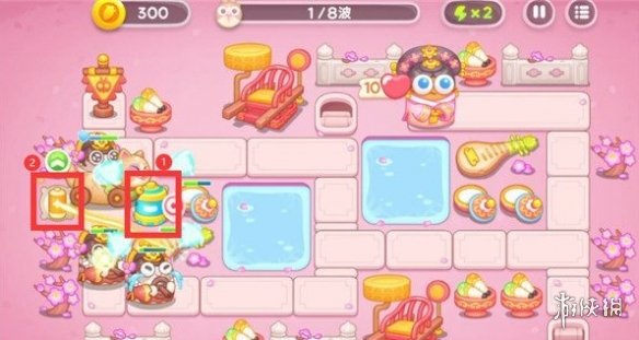 保卫萝卜4秋妃传第2关攻略 保卫萝卜4秋妃传第二关怎么过_