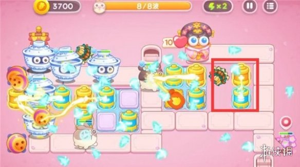 保卫萝卜4秋妃传第2关攻略 保卫萝卜4秋妃传第二关怎么过_