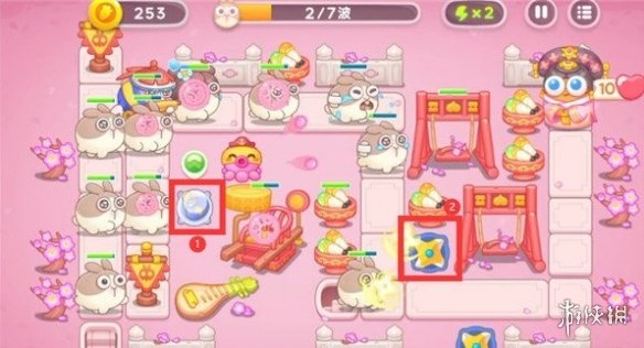 保卫萝卜4秋妃传第1关攻略 保卫萝卜4秋妃传第一关怎么过_