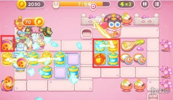 保卫萝卜4秋妃传第2关攻略 保卫萝卜4秋妃传第二关怎么过_